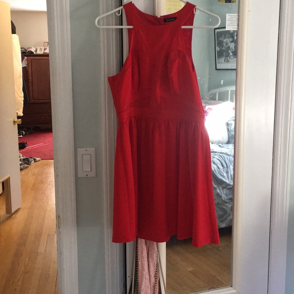 Red dress by do & be